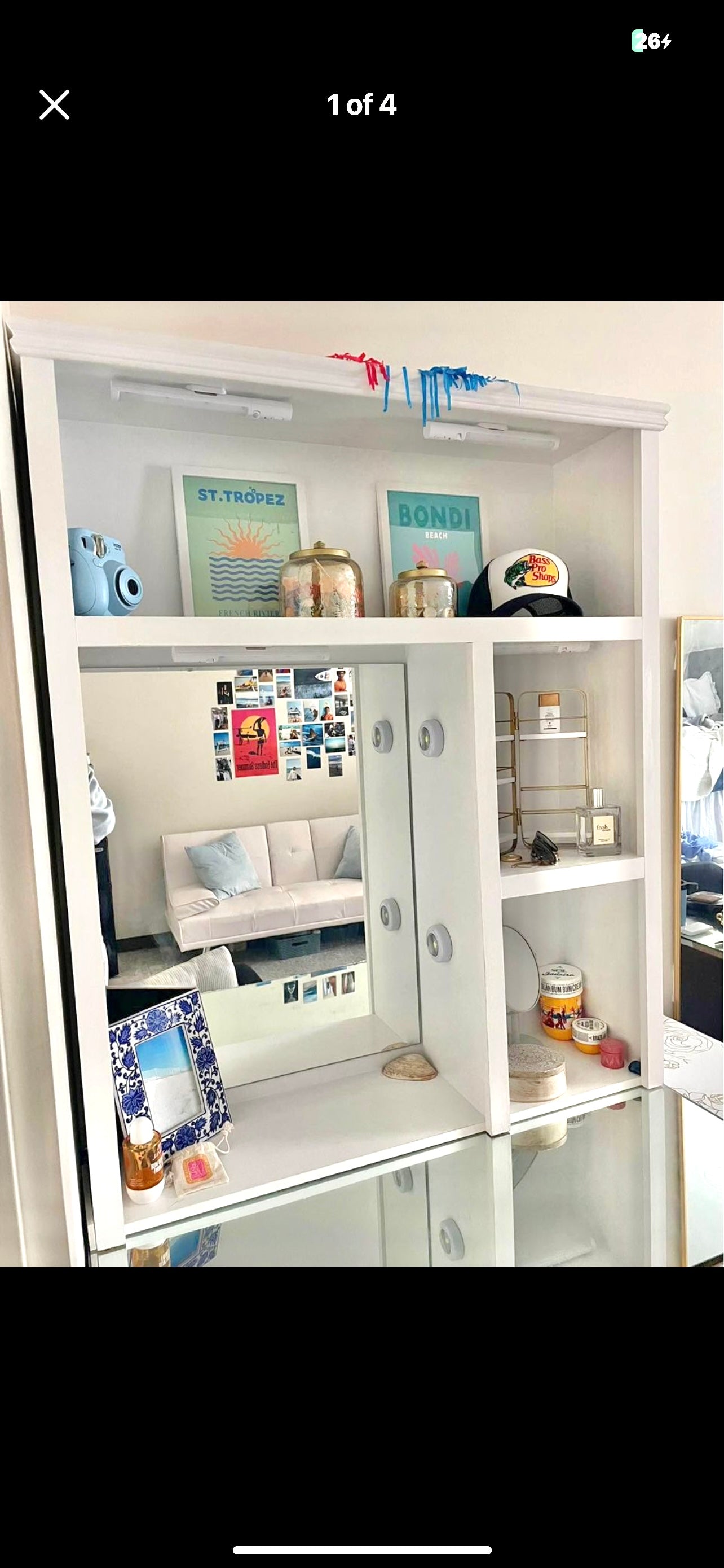 The “Maisie” Dorm Desk Hutch