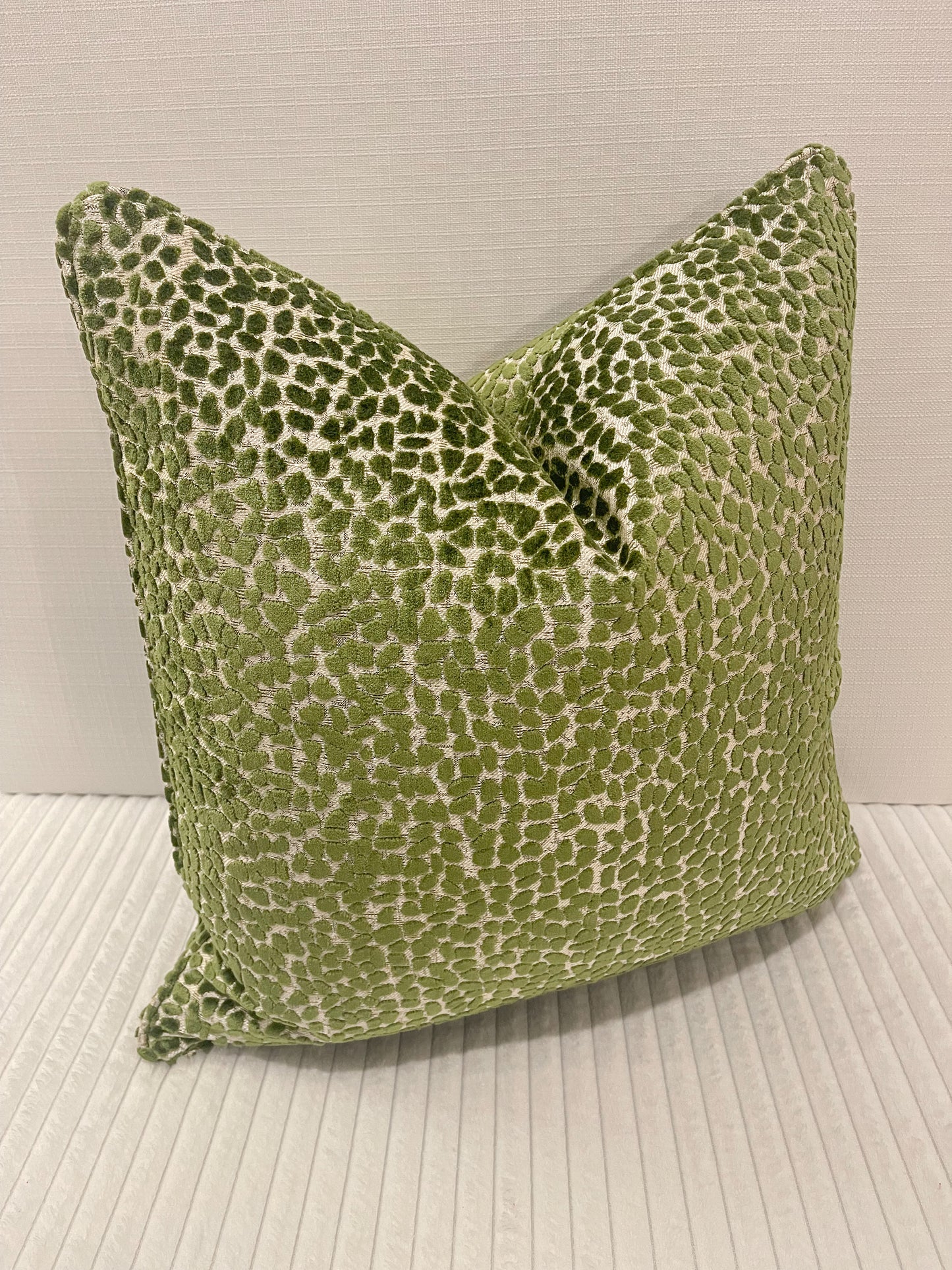 Pillow In Jelly Bean Green Velvet