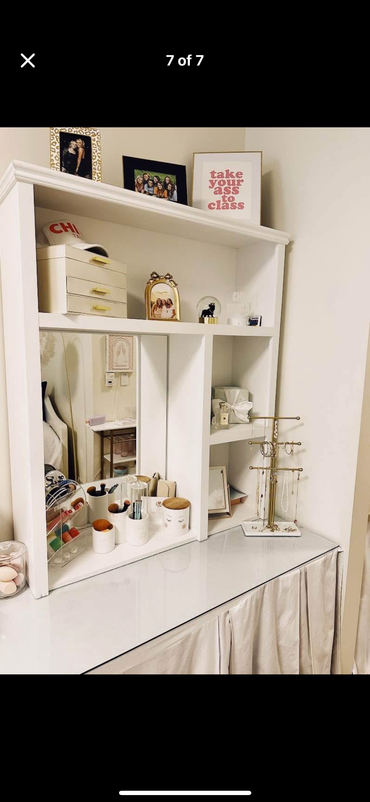 The “Maisie” Dorm Desk Hutch