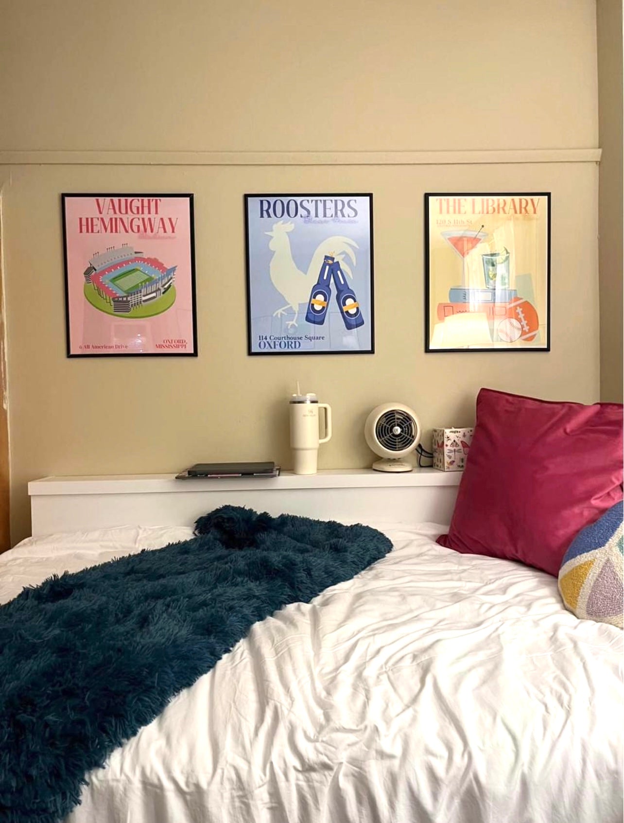 The “Flat” Dorm Side Shelf