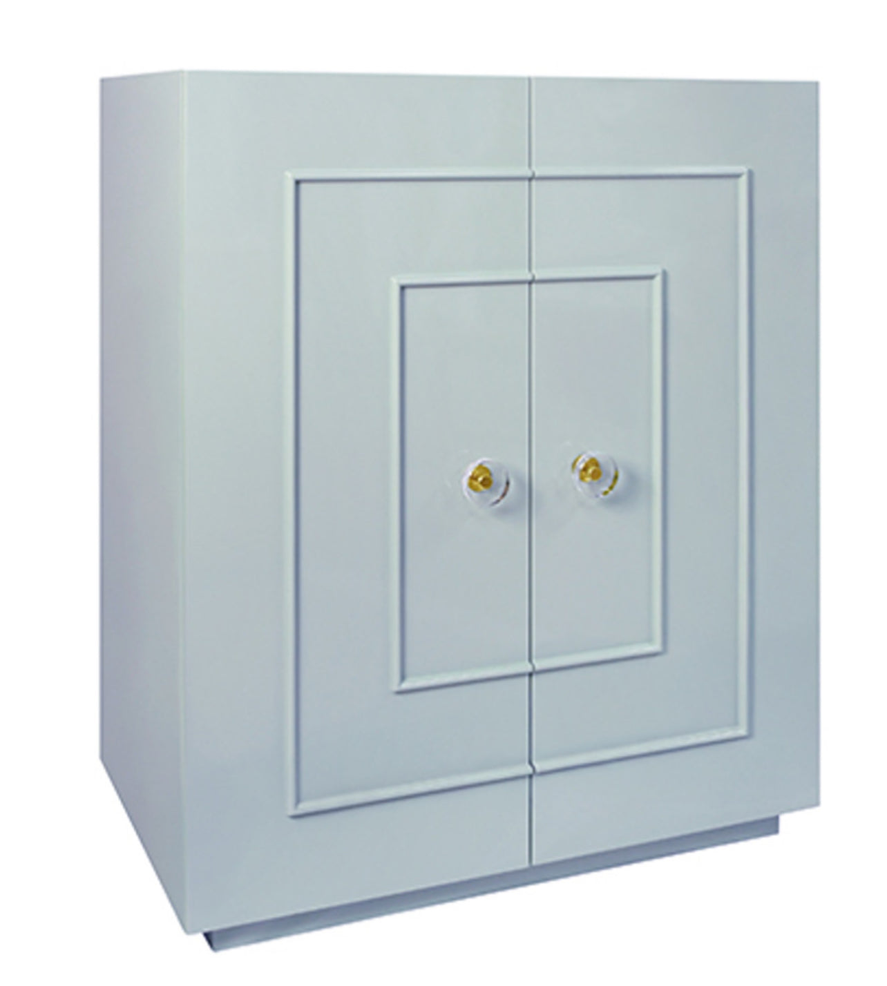 Judd Dorm Refrigerator Cabinet In Light Blue (Free Shipping)