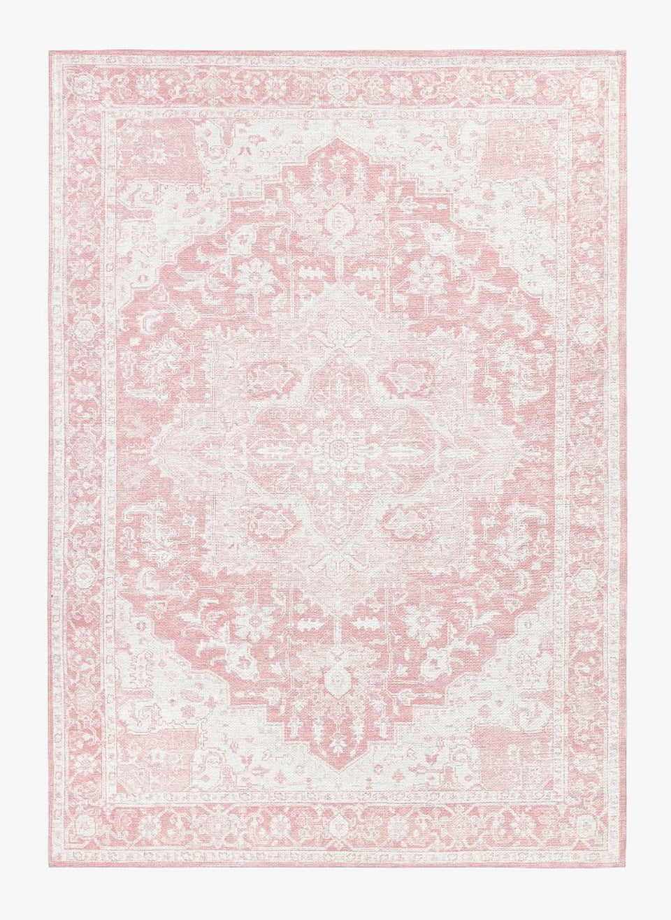 Ellington Washable Rug Blush (5’x8’) Other Sizes Available (See In Description)