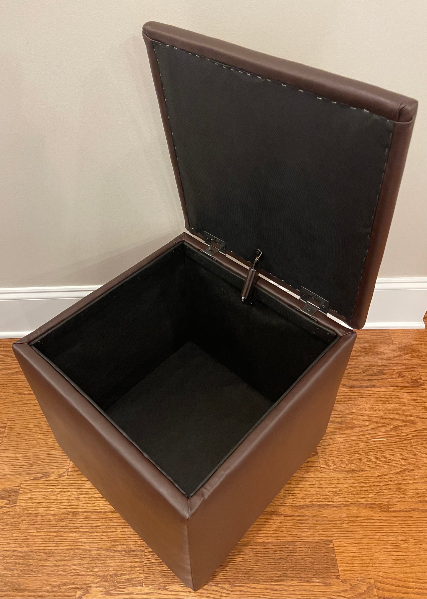 Storage Ottoman In Brown