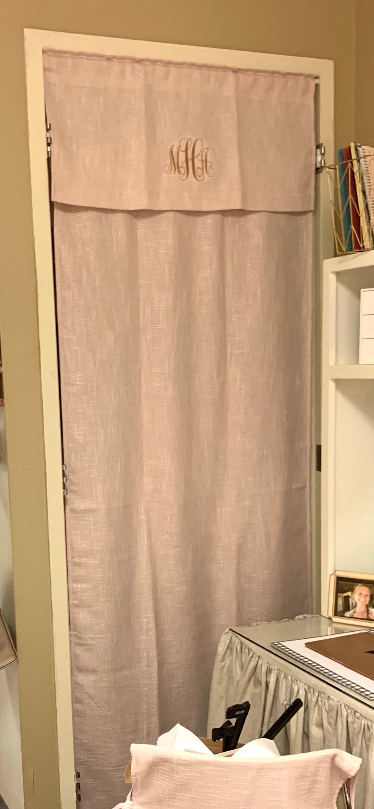 The “Closet Curtain” with valance