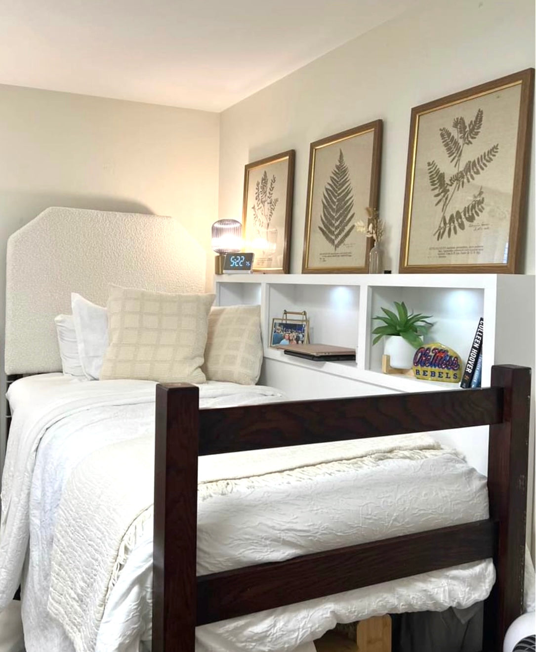 The “Cubby” Dorm Bedside Shelf