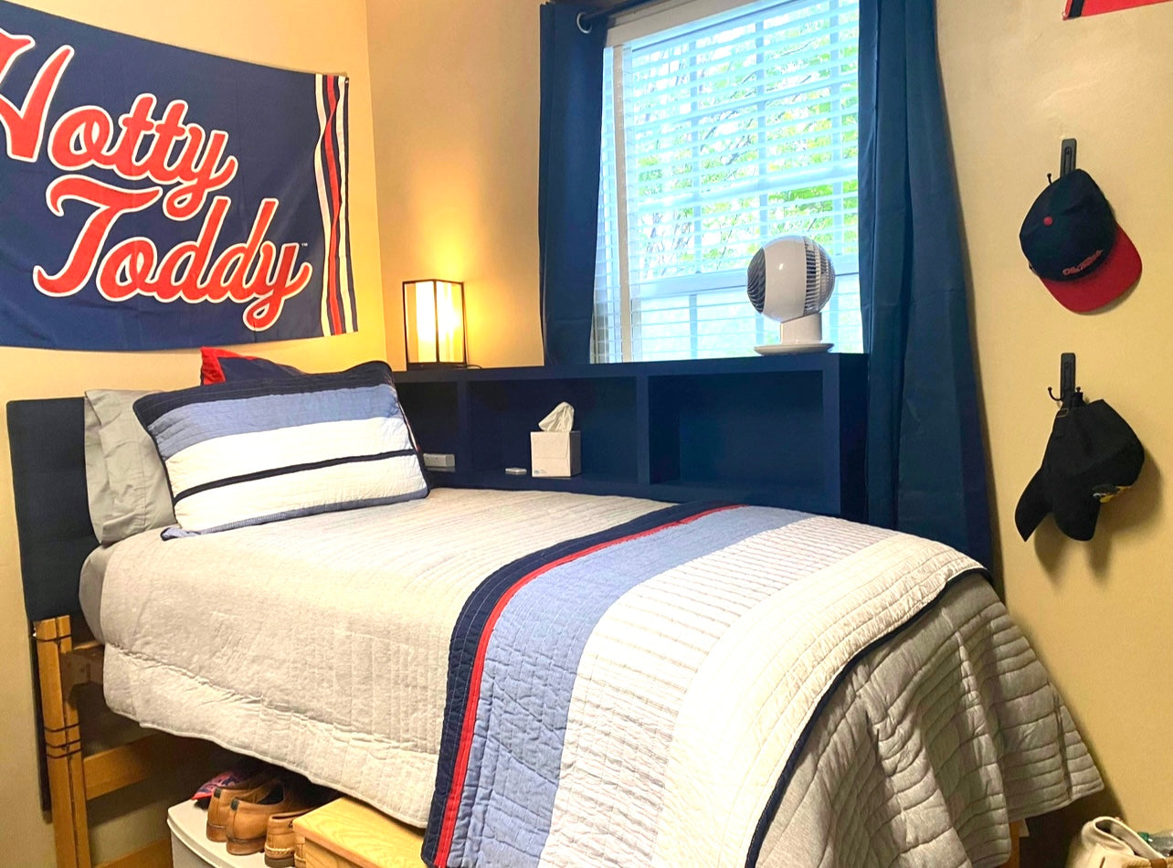 The “Cubby” Dorm Bedside Shelf