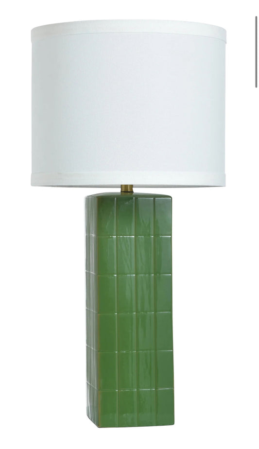 Green Fields Ceramic Table Lamp