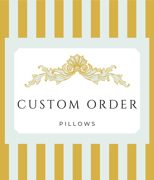 Custom Pillows