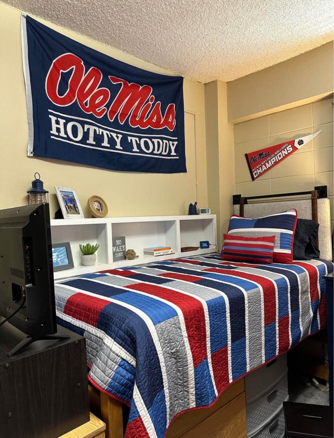 The Original “Cubby” Dorm Bedside Shelf