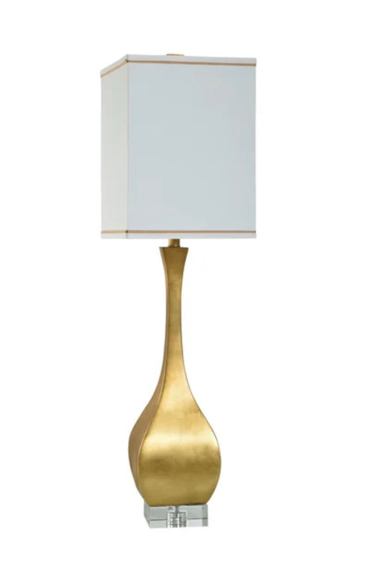 The Greta Gold Leaf Lamp