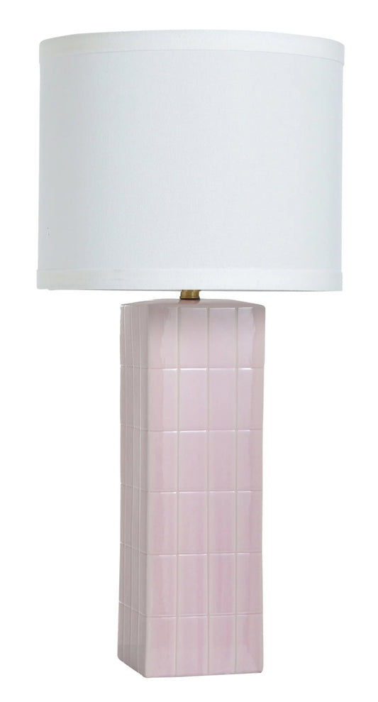 Pink Peony Ceramic Table Lamp