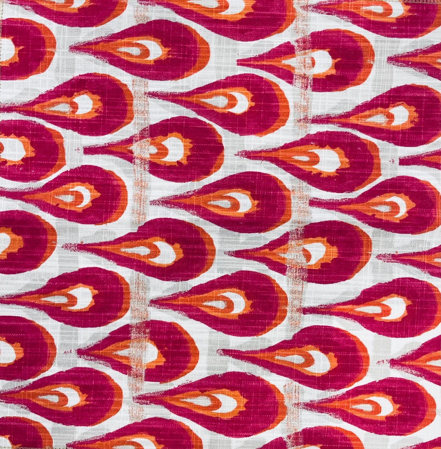 “Hot Pink/Orange” Fabric