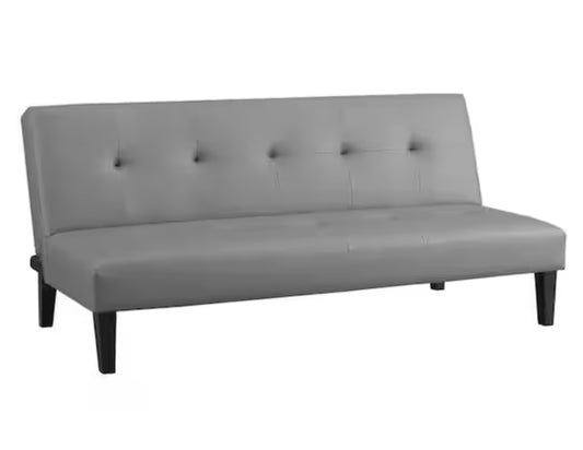 Gray Futon (Comes With Black Legs)