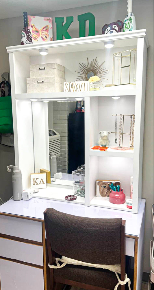 The “Maisie” Dorm Desk Hutch (Starting at 450.00)