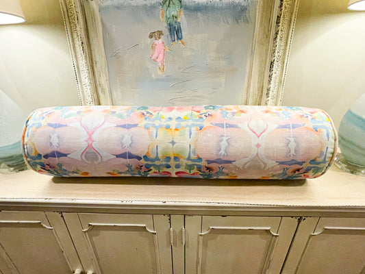 Custom Kaleidoscope Bolster Pillow (9”x36”) prices start at $199.99