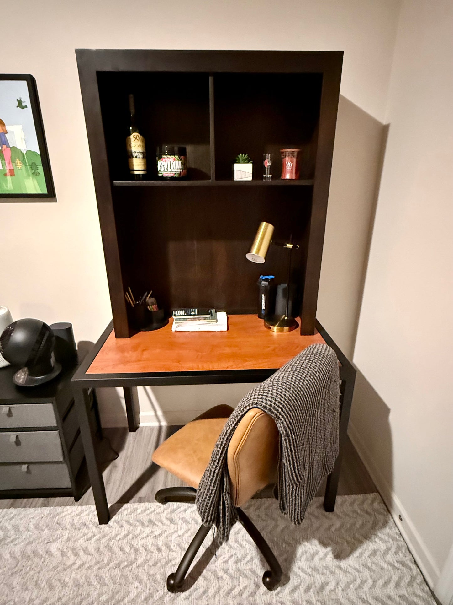 The “Alex” Dorm Desk Hutch