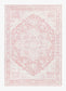 Ellington Washable Rug Blush (5’x8’) Other Sizes Available (See In Description)