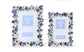 Blue Hydrangea Hand-Painted Picture Frame (4”x6”)