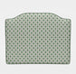 “The Easy Dorm Headboard” in Highland Park. Available in Green, Pink & Blue.