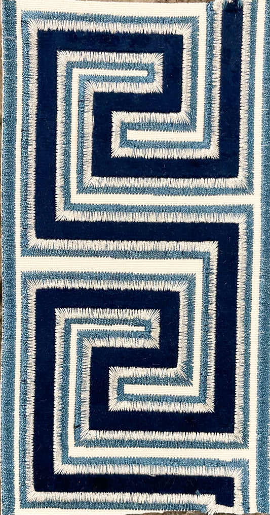 Sparta Greek Embroidered Tape Trim