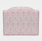 “The Easy Dorm Headboard” in Blossoms. Available in Blue & Pink.