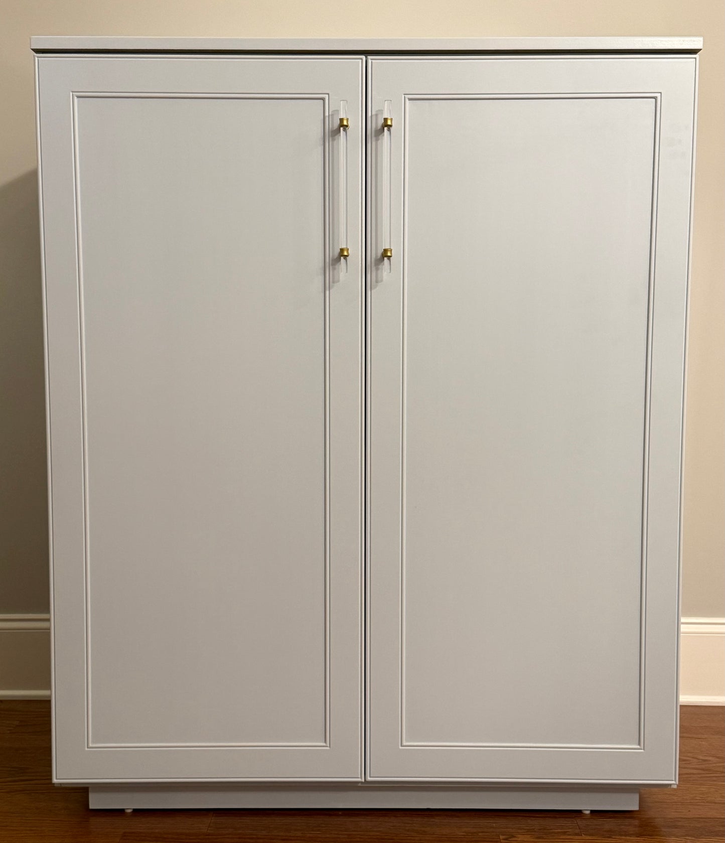 The “Kelli” Dorm Refrigerator Cabinet in Bashful Blue