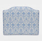 “The Easy Dorm Headboard” in Blossoms. Available in Blue & Pink.