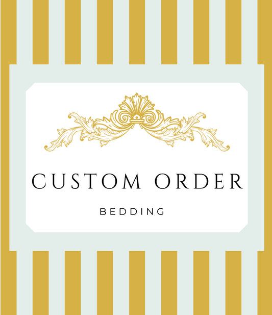 Custom Bedding