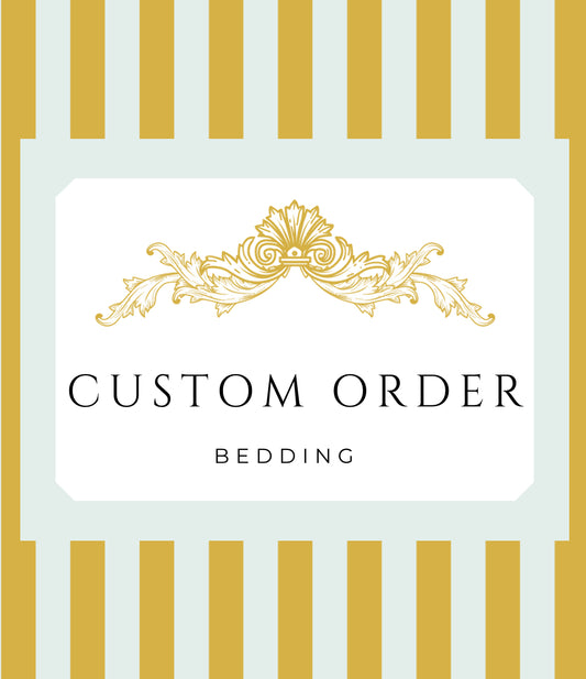 Custom Bedding