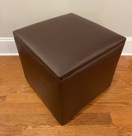 Storage Ottoman In Brown