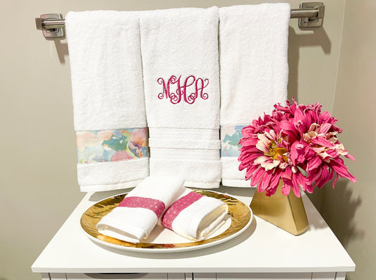 Custom Hand Towels/Wash-clothes (Message Or Call For Pricing)