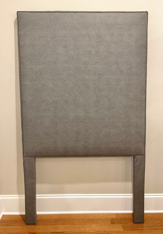 The “Lane” Deluxe Headboard (Faux Grey Emu Leather)