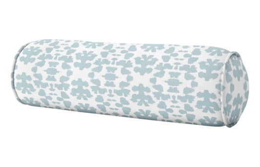 Chintz Mist Round Bolster Pillow (Prices start at 295.00)