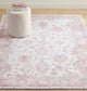 Ava Washable Rug Pink Multi (5’x8’) Other sizes available (See in description)