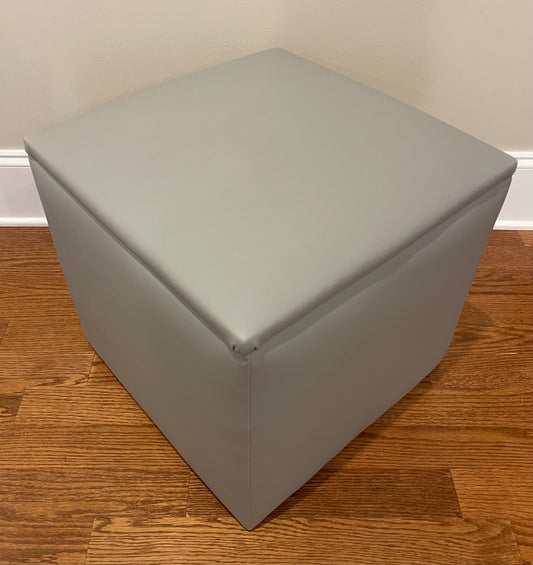 Storage Ottoman In Grey