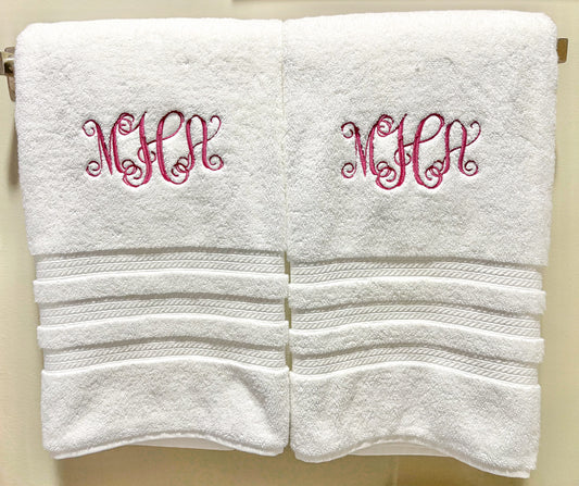Custom Bath Towels (Message Or Call For Pricing)