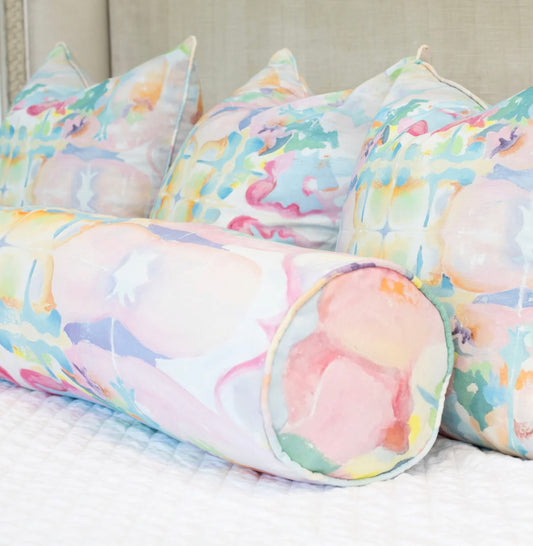 Kaleidoscope Bolster Pillow (9”x36”) prices start at $180.00