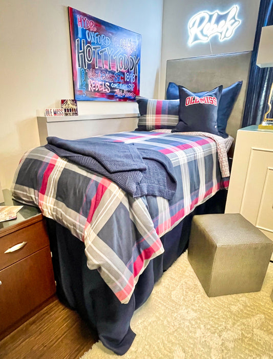 “Walker plaid” Twin/Twin XL Duvet Cover & Sham Set